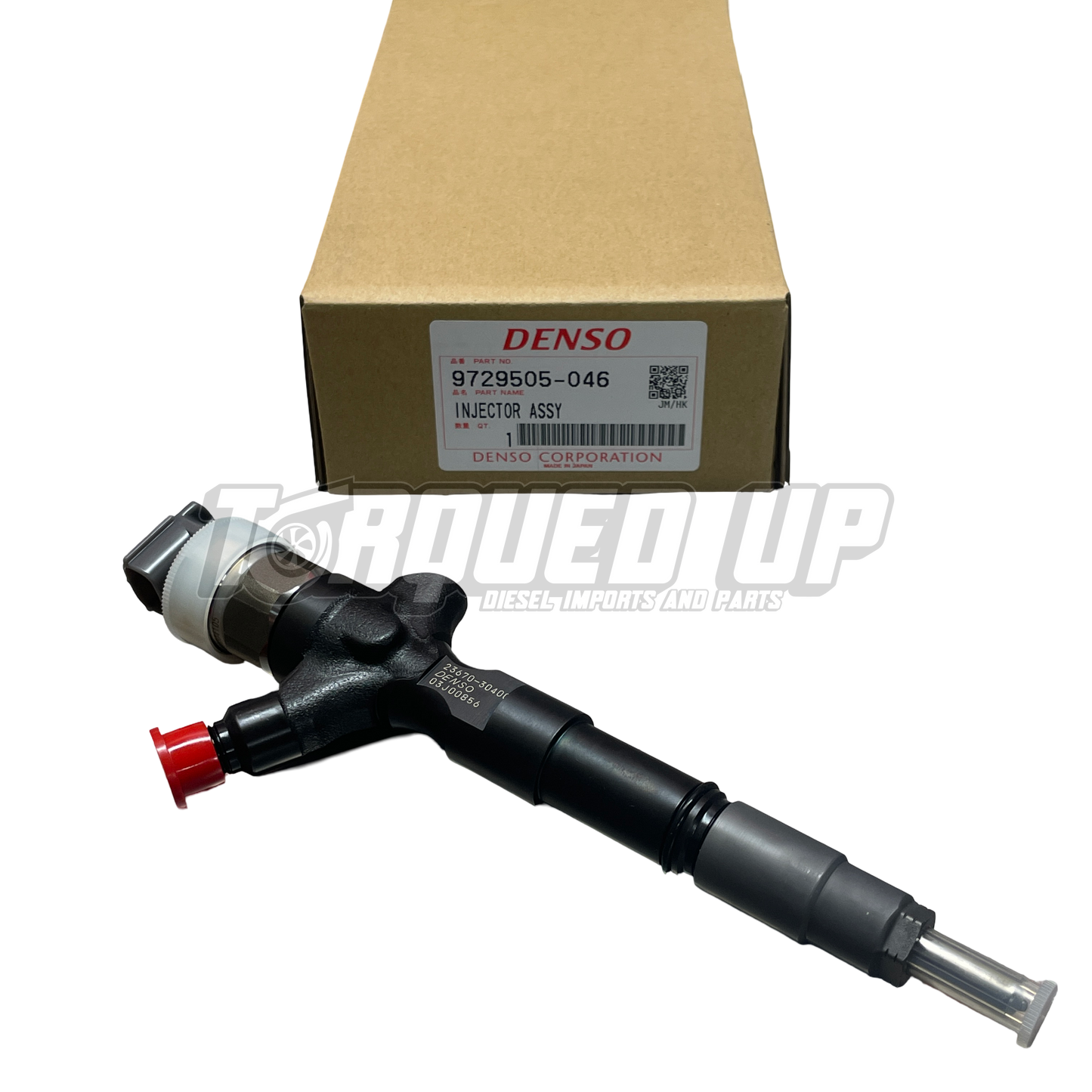 Genuine Denso 295050‑0460 Injectors (Set of 4) – Toyota Hilux/Prado 1KD‑FTV 18‑Code