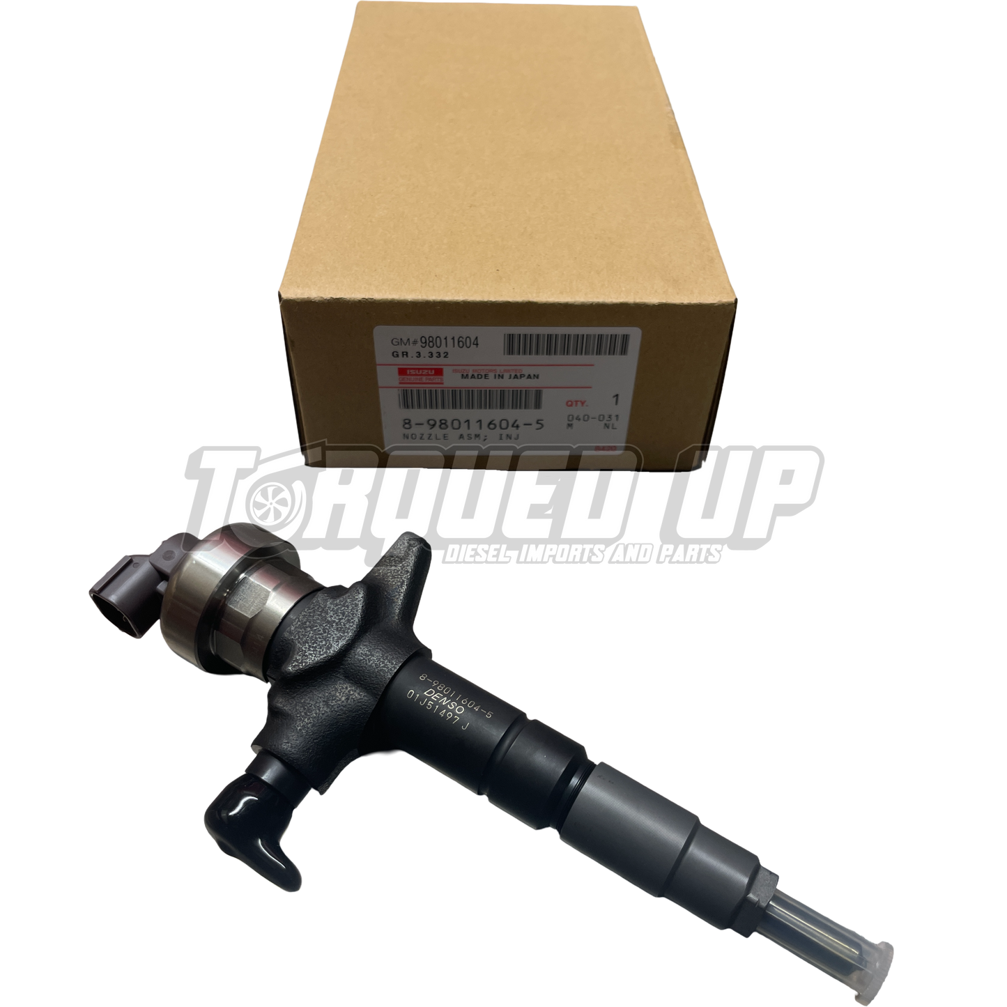 Genuine Denso 095000‑6980 Injectors (Set of 4) – Isuzu 4JJ1 3.0L / D‑Max / MU‑X / Colorado 2007–2012