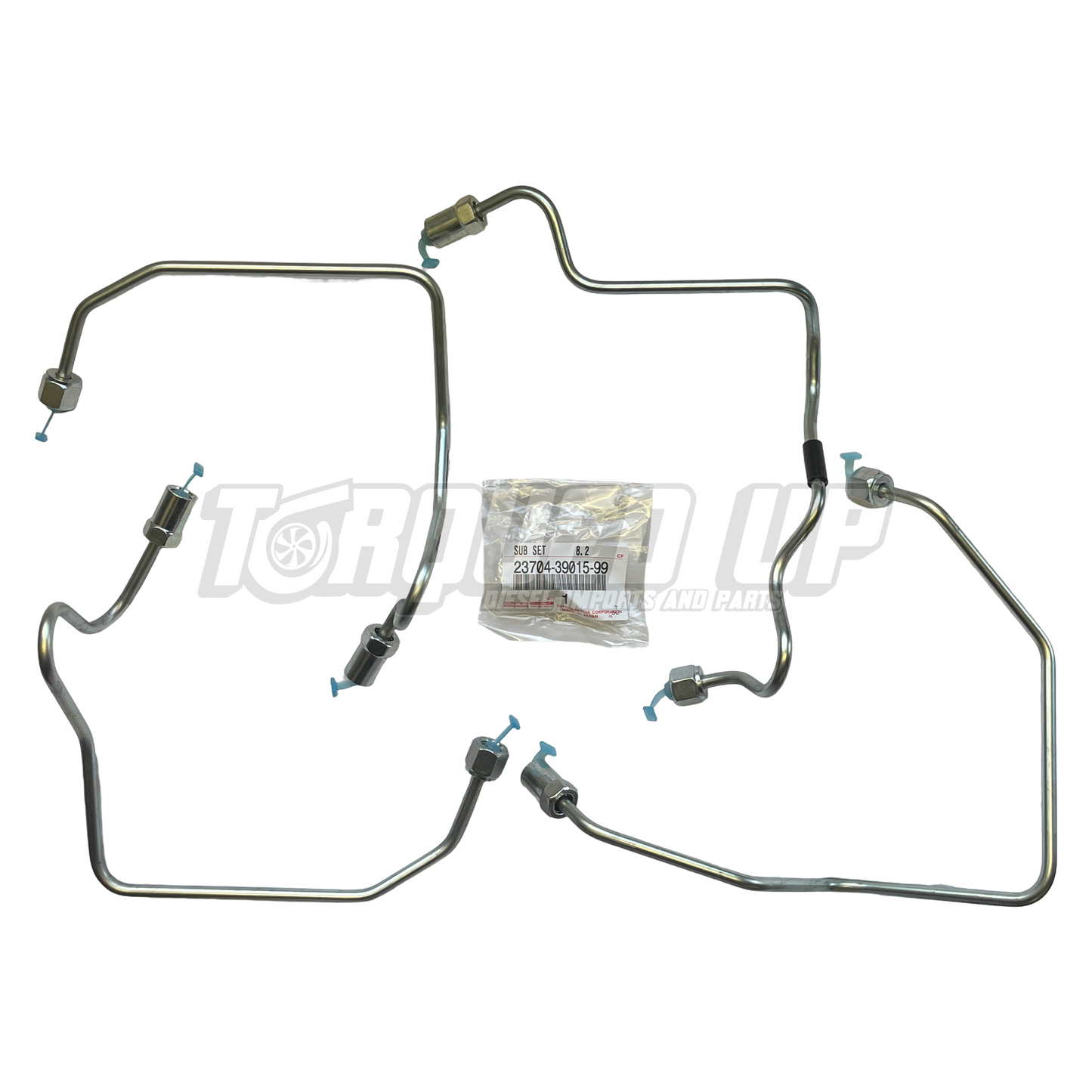 Genuine Toyota Injector Pipe Set (x4) – Hilux KUN16/KUN26 1KD‑FTV